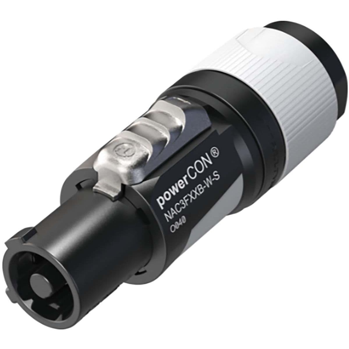NAC3FXXB-W-S Vergrendelbare AC-Netkabelconnector — Neutrik
