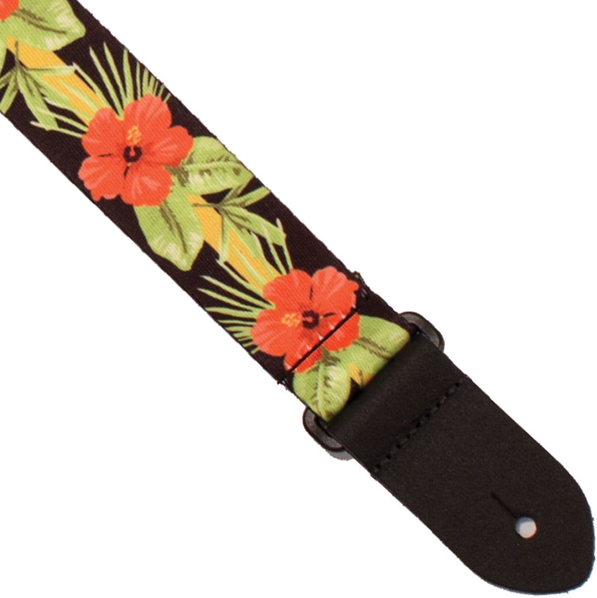 7095 Ukulele Strap - Red Flower — Perris
