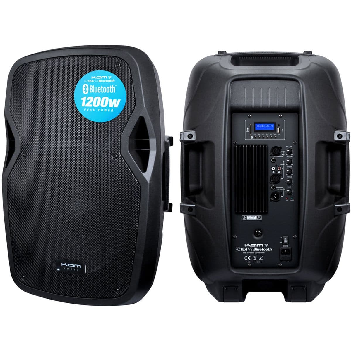 RZ15A Active Speaker w/ Bluetooth & Speaker Stand — Kam