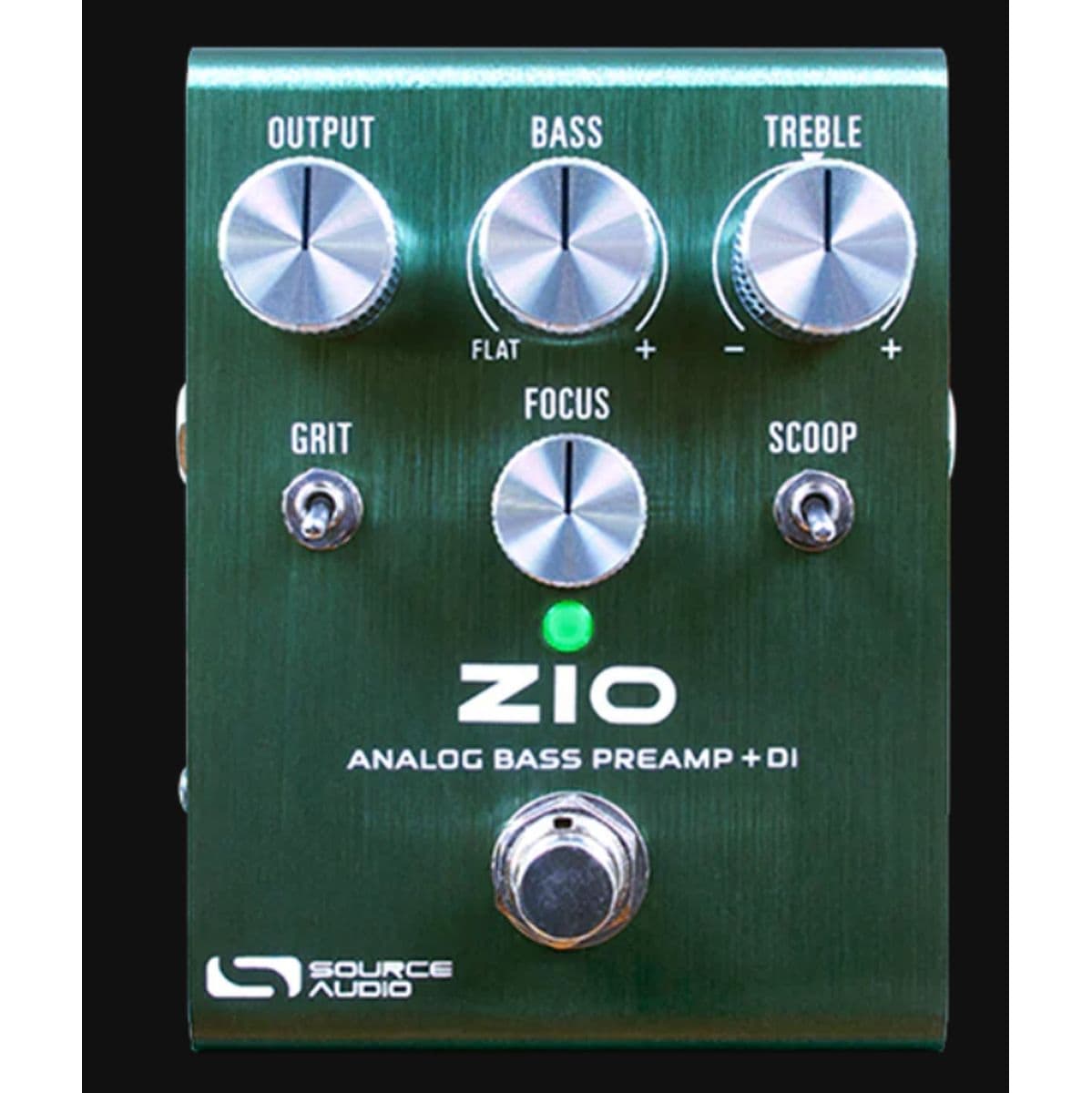 Bass Zio Analog Preamp+di-Pedal Inc — Source Audio