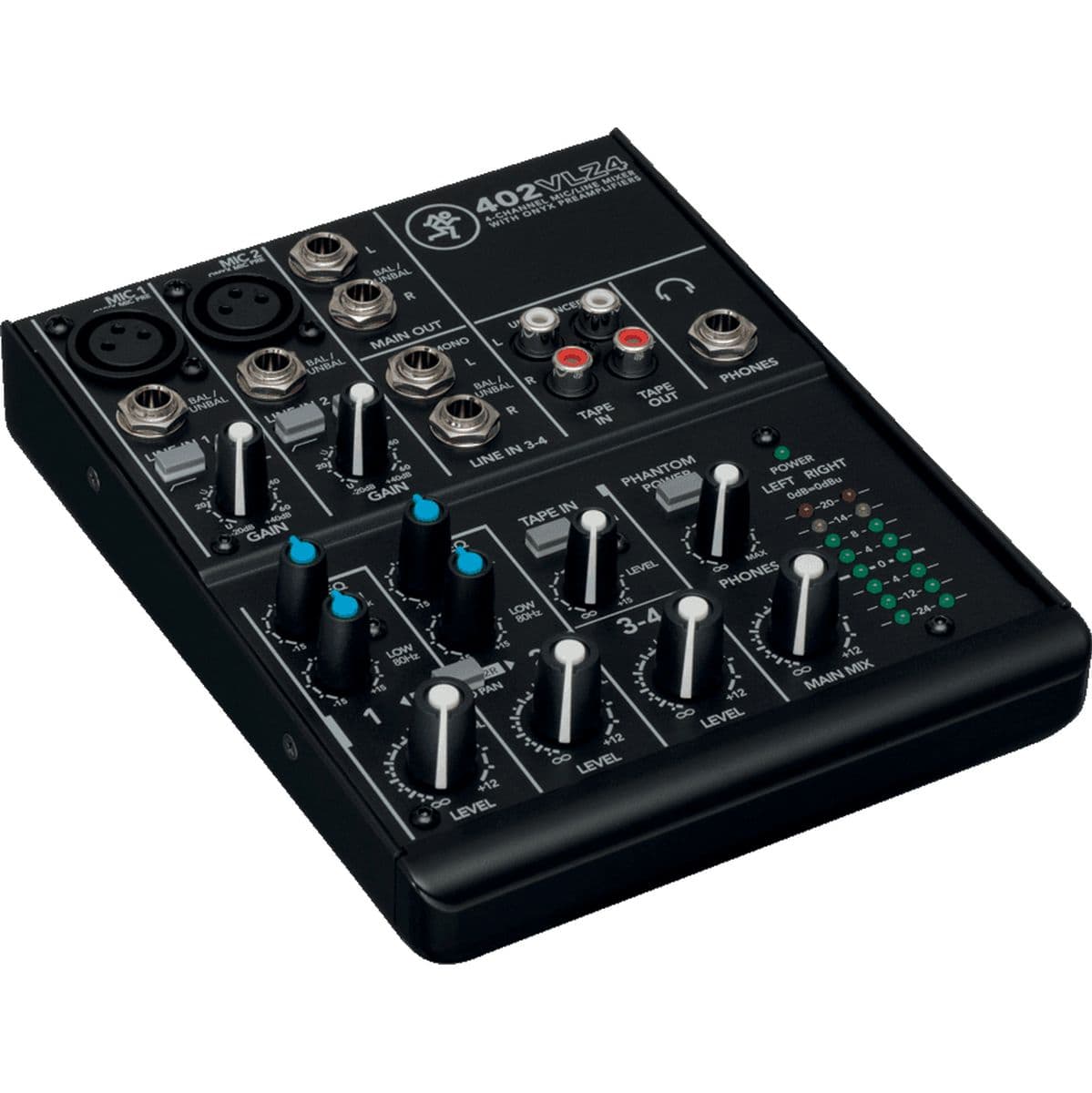 402-VLZ4 Ultra-Compact 4 Channels — Mackie