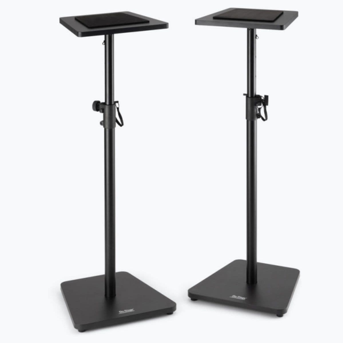 Wood Monitor Stands Black Pair — OnStage
