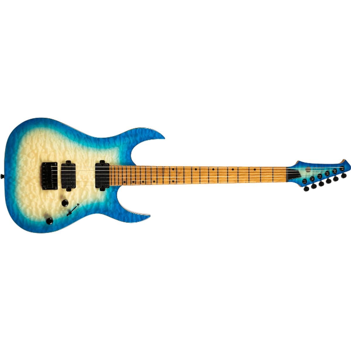S-500 Qab Trans Aqua Blue — Spira Guitars