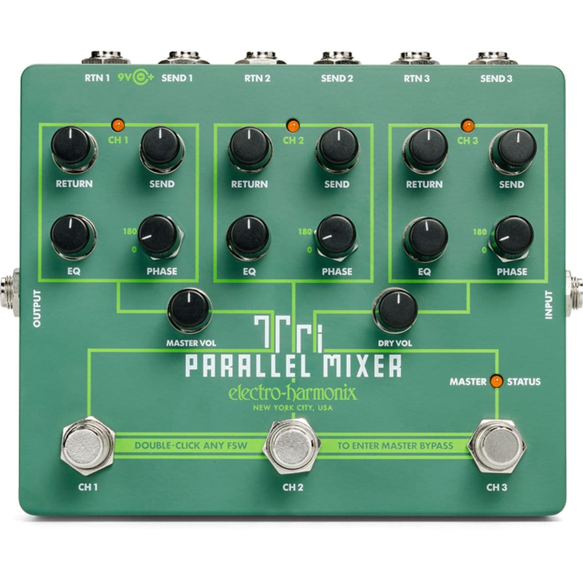 Tri Parallel Mixer — Electro-Harmonix