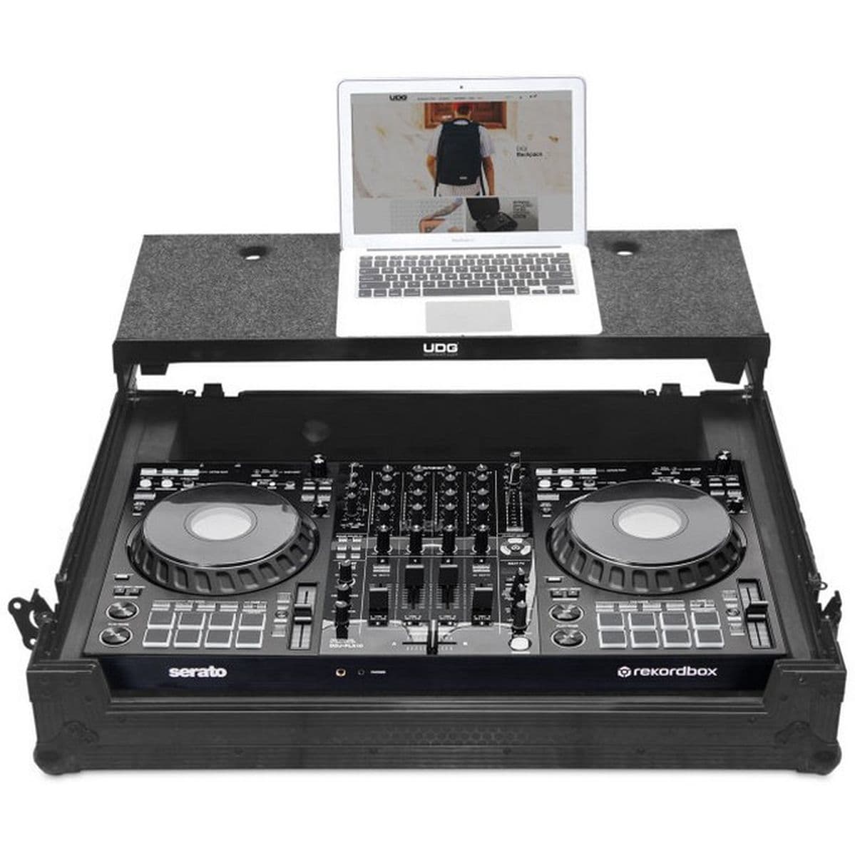 Ultimate Flight Case Pioneer DDJ-FLX10 Black Plus (L&W) — UDG