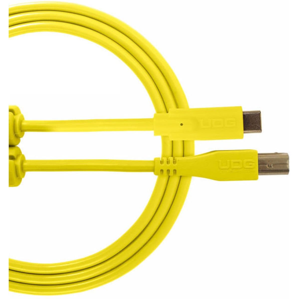 Ultimate Audio Cable USB 2.0 C-B Yellow Straight 1.5m — UDG