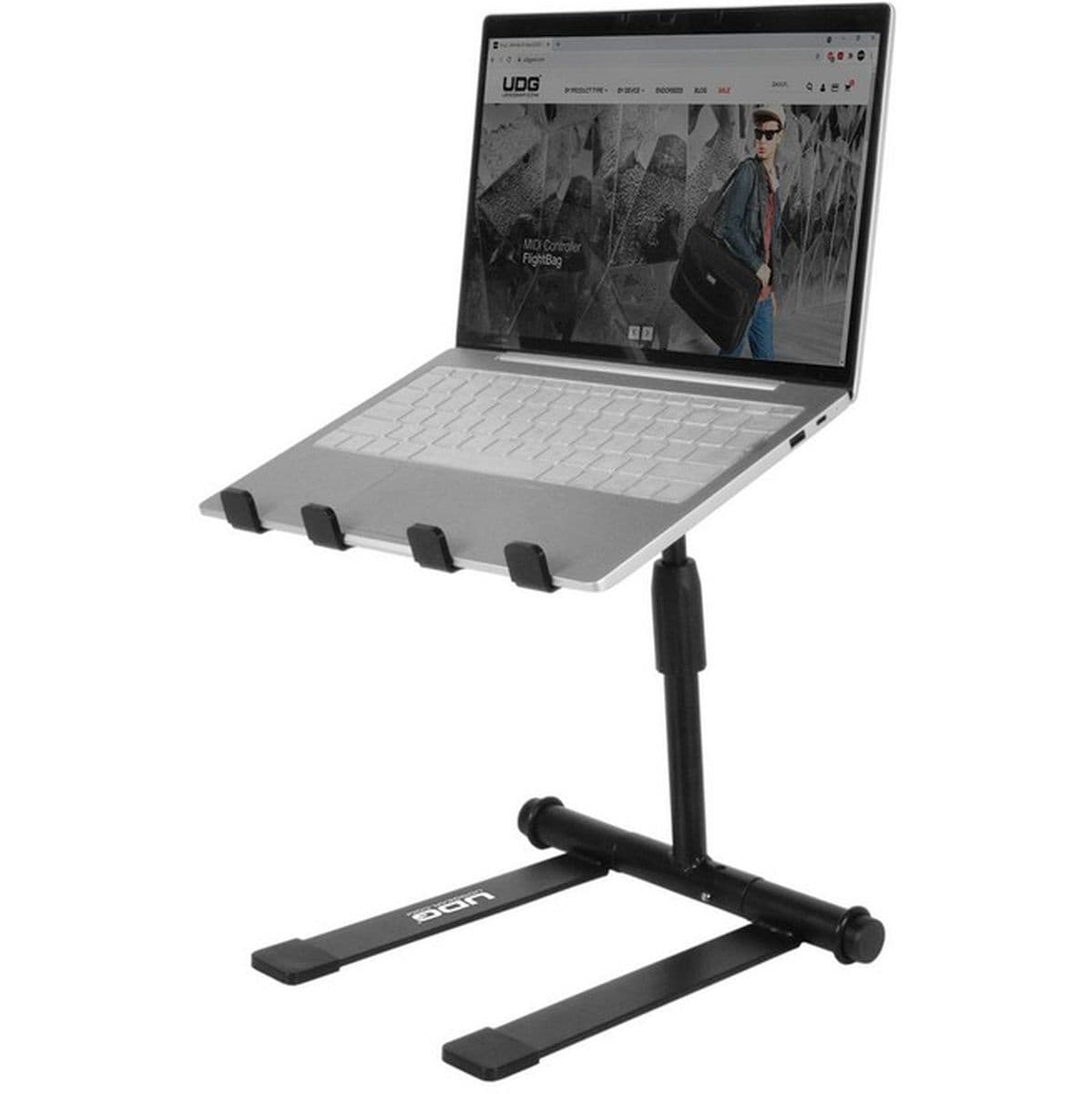 Ultimate Height Adjustable Laptop Stand Black — UDG