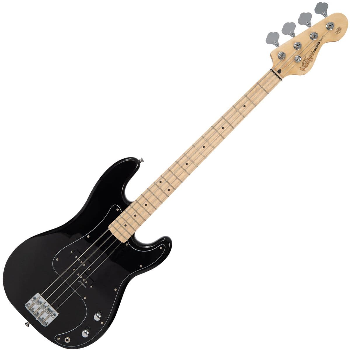 V30 Coaster Series 78 Bass Guitar - Gloss Black — Vintage