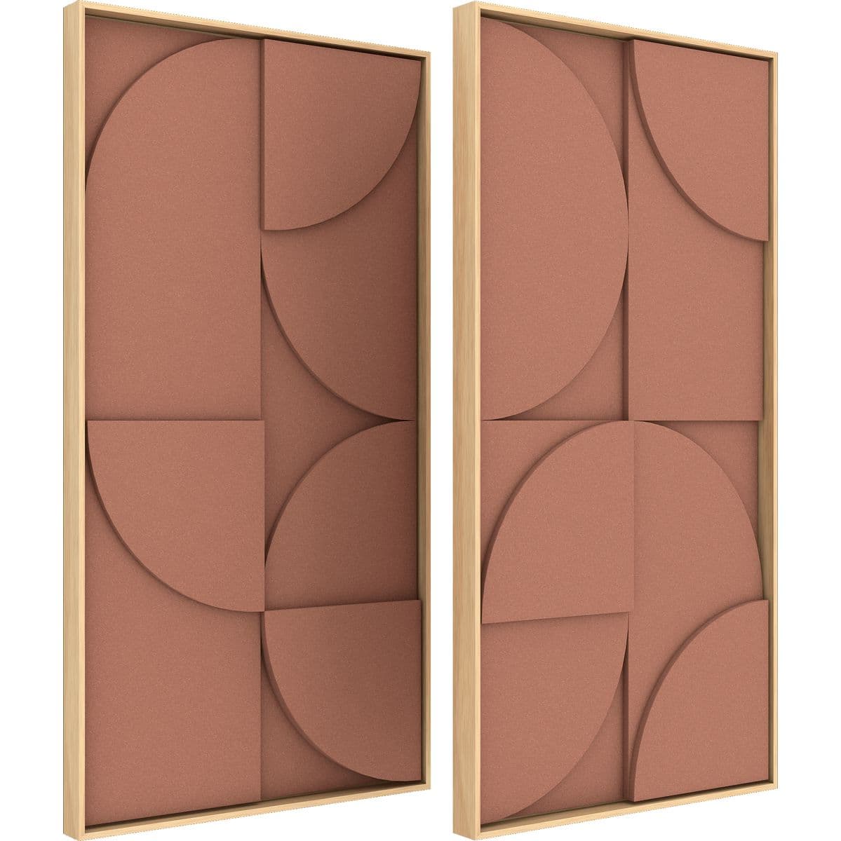 Vicshape 3D Duo Coral Haze — Vicoustic