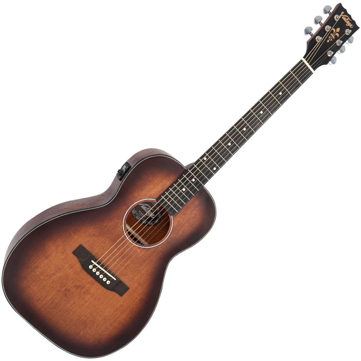 Stage Series Parlour Electro Guitar - Antiqued — Vintage