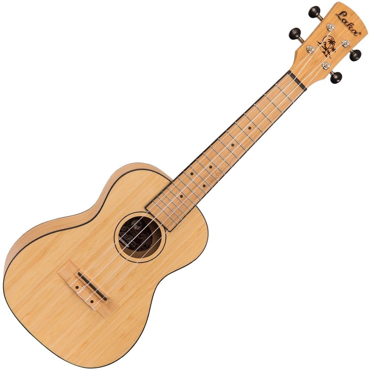 Bamboo Series Ukulele & Bag - Concert — Laka