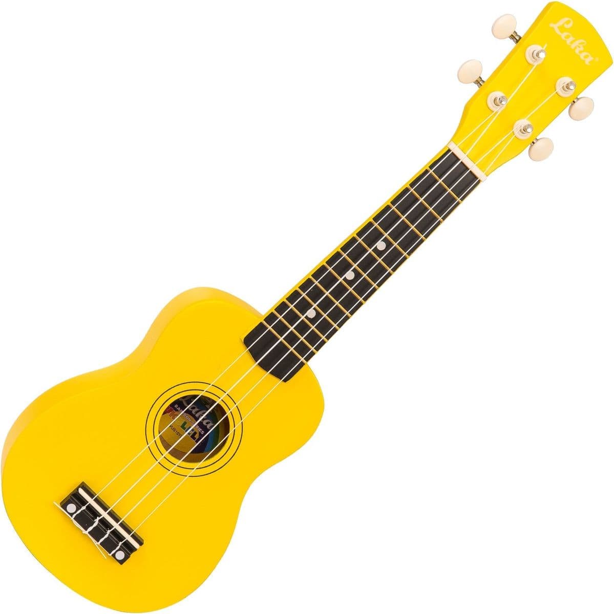 Rainbow Series Ukulele & Bag - Yellow — Laka